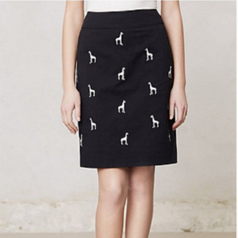 Anthropologie Leifnotes Afternoon Safari Pencil Skirt